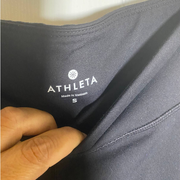 2 Athleta Black Leggings-Size S - Picture 8 of 9